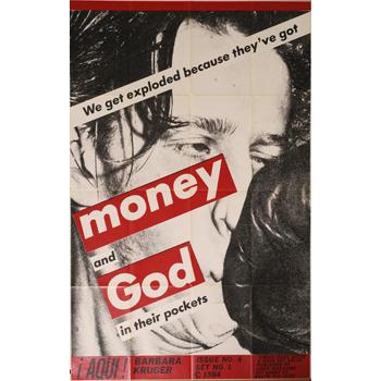 Money and God Barbara Kruger