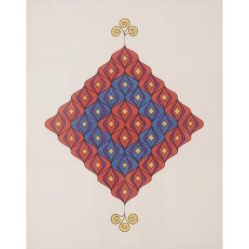 Mandala #3: Royalty by Susan Phillips