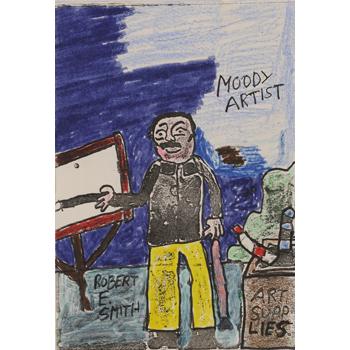 Moody Artist by Robert E. Smith